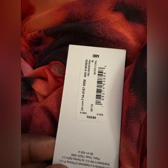 Bold Elements Womens Long Sleeve Floral Bodycon Dress - Picture 9 of 9